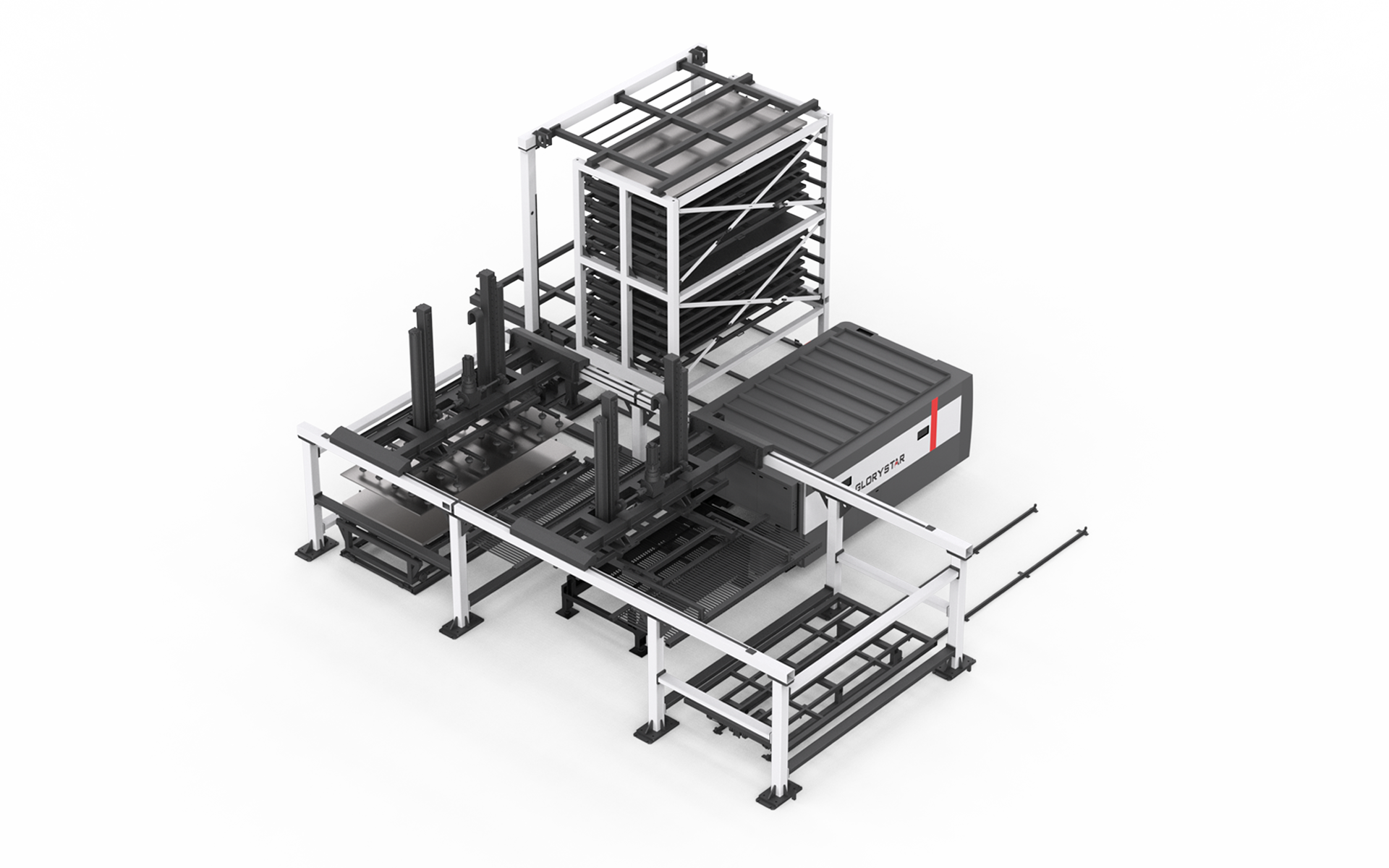 力星激光板材自動(dòng)上下料庫(kù)系統(tǒng)-應(yīng)用場(chǎng)景