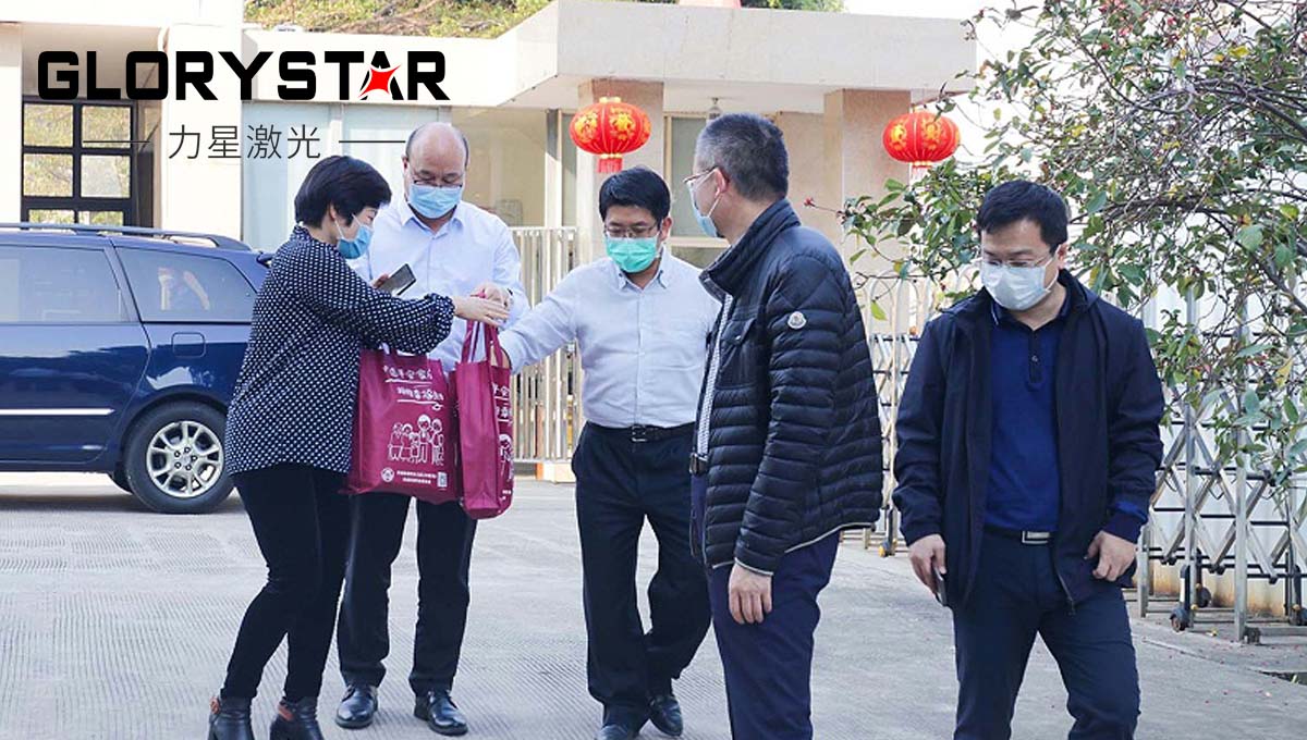 戰(zhàn)疫快報|東城街道黨委書記劉林宏等領導蒞臨力星激光