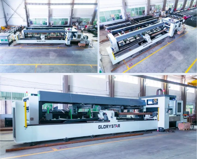 卓越品質(zhì) 匠心打造！NS-6024HG三卡盤(pán)光纖激光切管機(jī)硬核征服海外客戶！