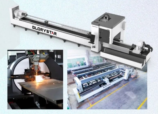 力星激光NS-6024HG三卡盤激光切管機(jī)比肩某快，風(fēng)靡全球！