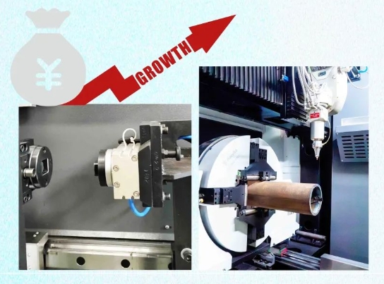 力星激光NS-6024HG三卡盤激光切管機(jī)比肩某快，風(fēng)靡全球！