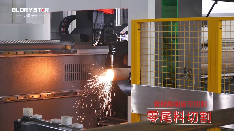 力星激光三卡盤重型管材切割機：精準(zhǔn)高效，突破極限！