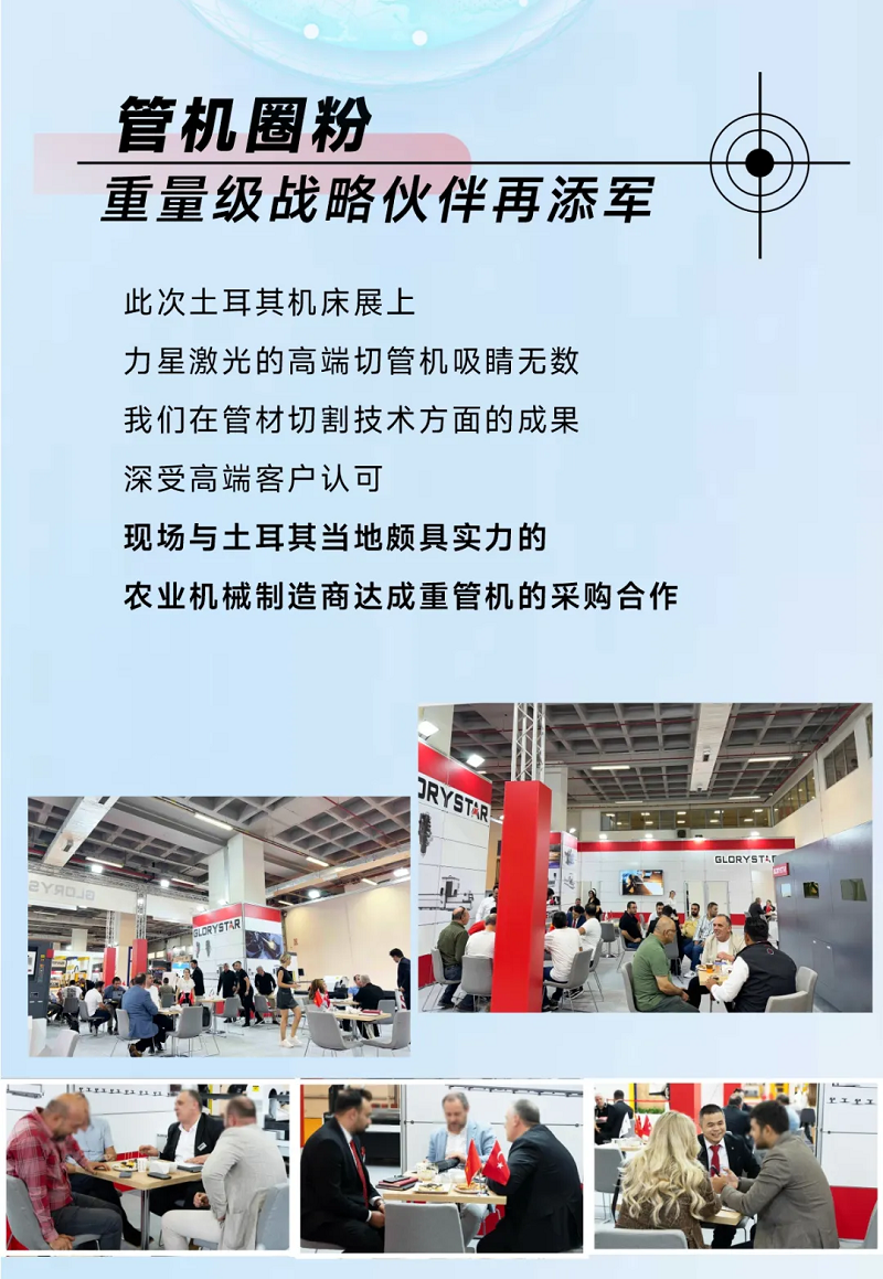 乘風海外 完勝歸來！力星激光閃耀土耳其機床展（Maktek Eurasia2024）！