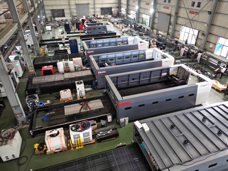 2萬(wàn)瓦激光切割機(jī)能切割碳鋼、不銹鋼、鋁板是多少厚度？速度是多少？